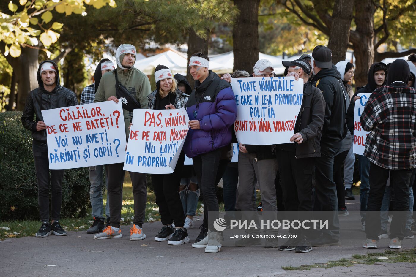 Протесты продолжаются в Кишиневе