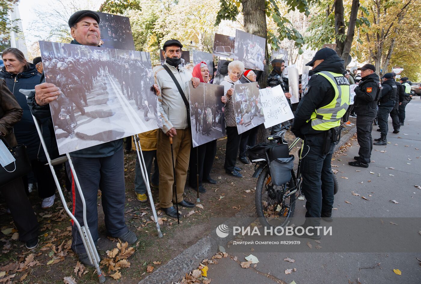 Протесты продолжаются в Кишиневе