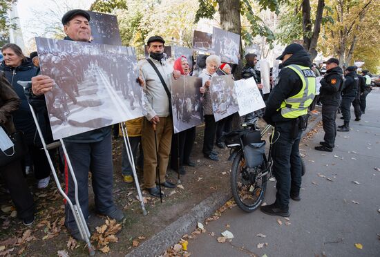 Протесты продолжаются в Кишиневе