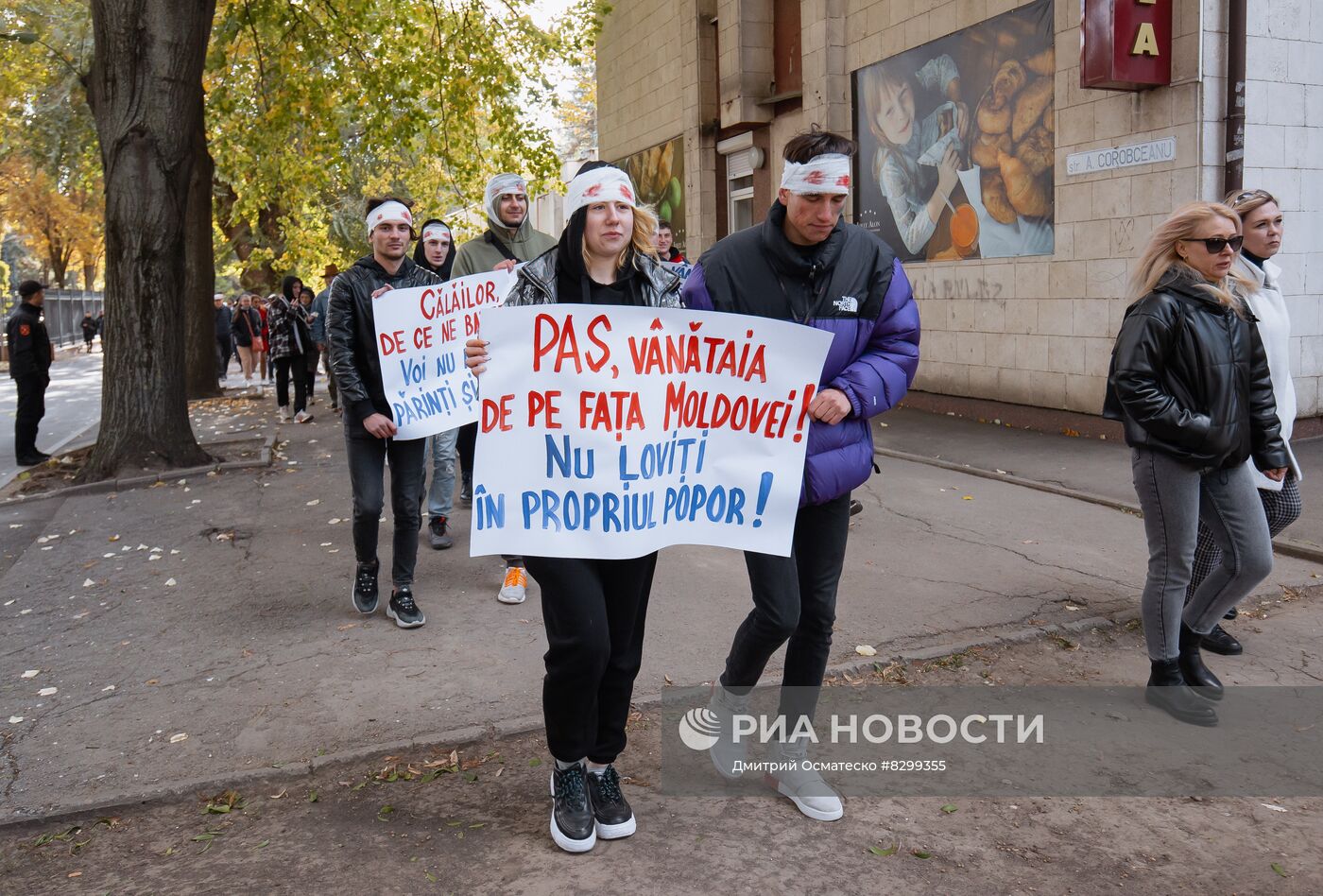 Протесты продолжаются в Кишиневе