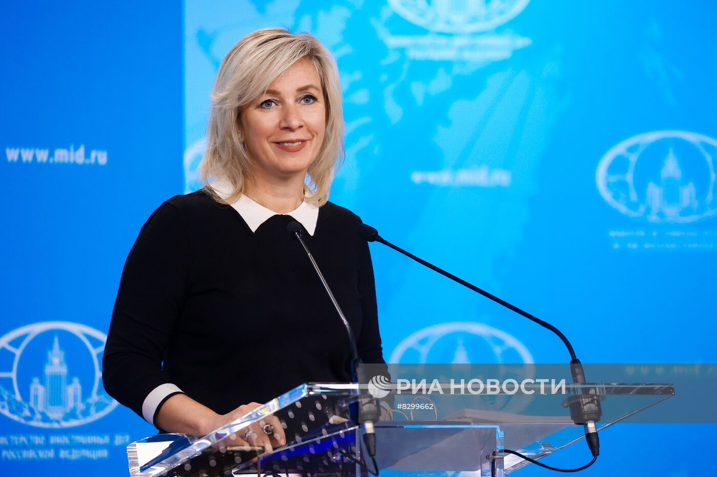 Брифинг официального представителя МИД России М. Захаровой
