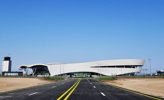 Открытие Зангиланского международного аэропорта