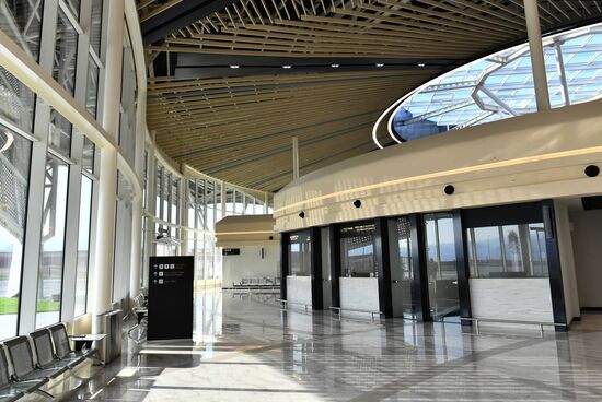 Открытие Зангиланского международного аэропорта
