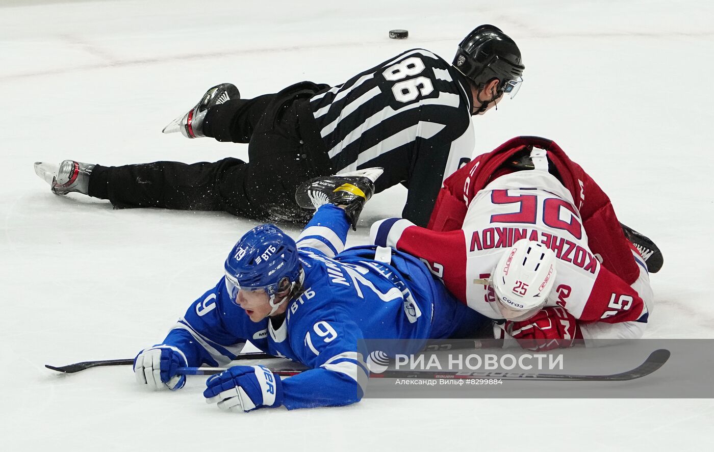 Хоккей. КХЛ. Матч "Динамо" (Москва) - "Локомотив" (Ярославль)
