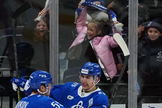 Хоккей. КХЛ. Матч "Динамо" (Москва) - "Локомотив" (Ярославль)