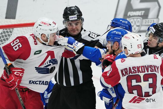 Хоккей. КХЛ. Матч "Динамо" (Москва) - "Локомотив" (Ярославль)