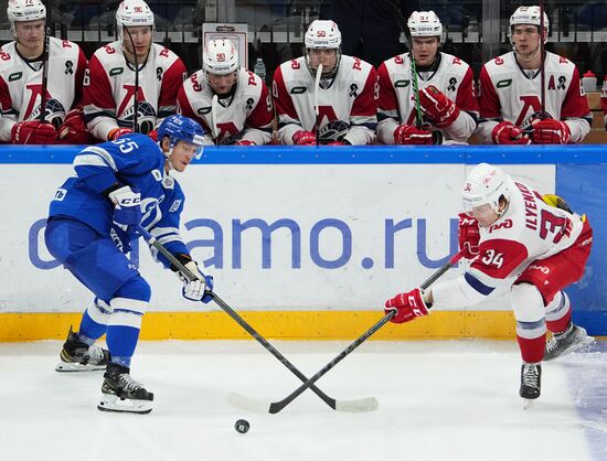 Хоккей. КХЛ. Матч "Динамо" (Москва) - "Локомотив" (Ярославль)