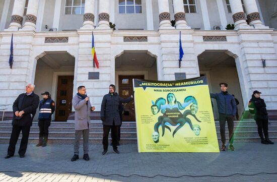 Протесты продолжаются в Кишиневе