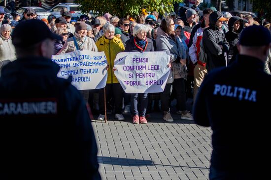 Протесты продолжаются в Кишиневе