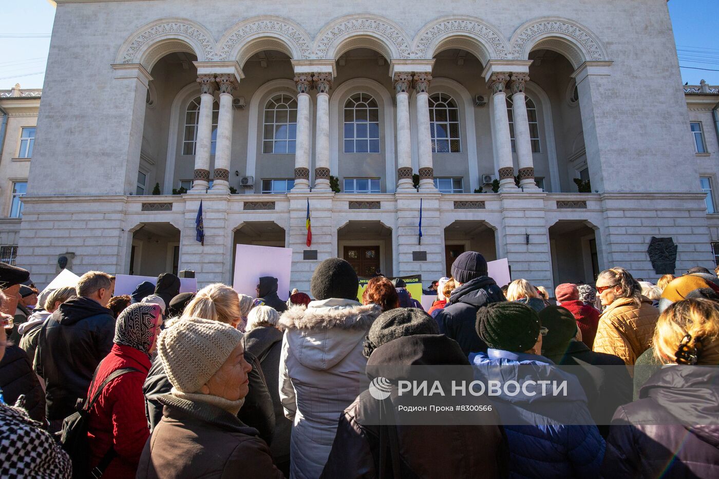 Протесты продолжаются в Кишиневе