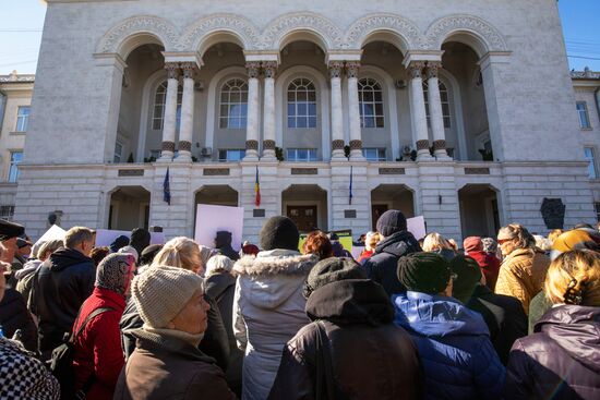 Протесты продолжаются в Кишиневе