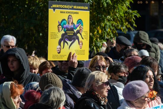 Протесты продолжаются в Кишиневе