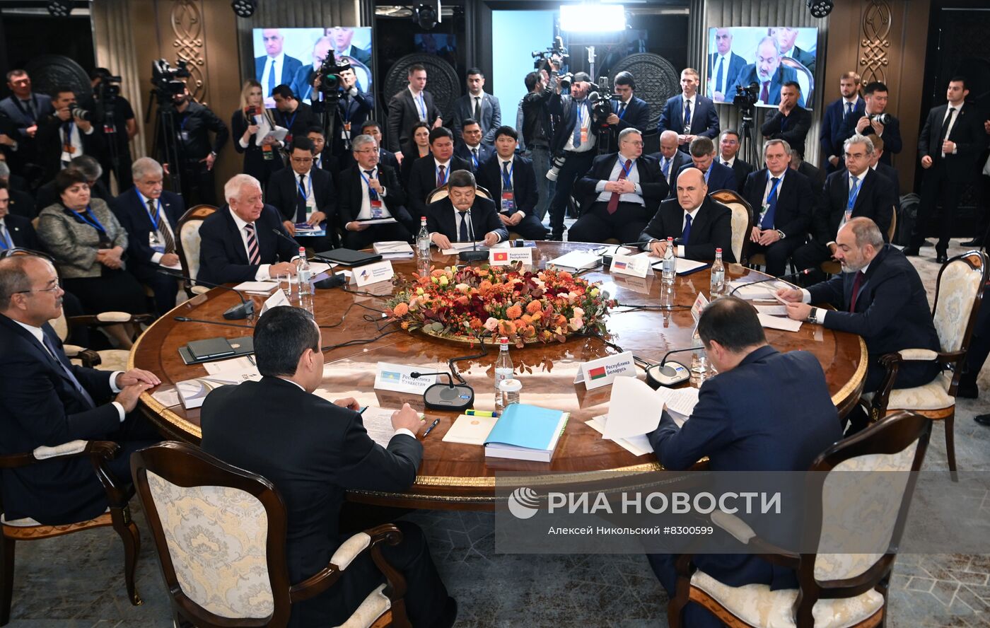 Премьер-министр РФ М. Мишустин принял участие в заседании межправительственного совета стран ЕАЭС в Ереване