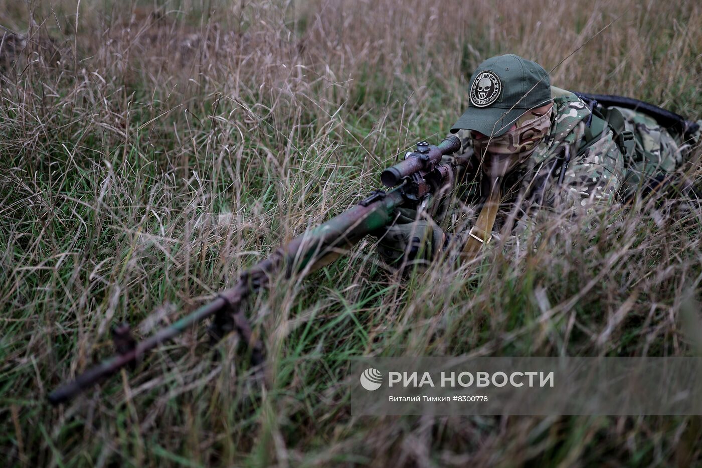 Военная подготовка мобилизованных в Краснодарском крае