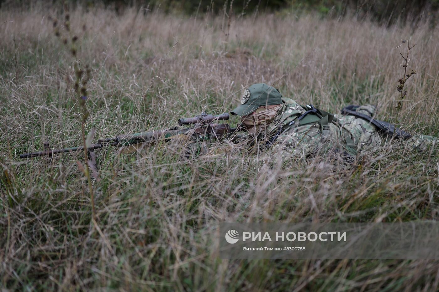 Военная подготовка мобилизованных в Краснодарском крае