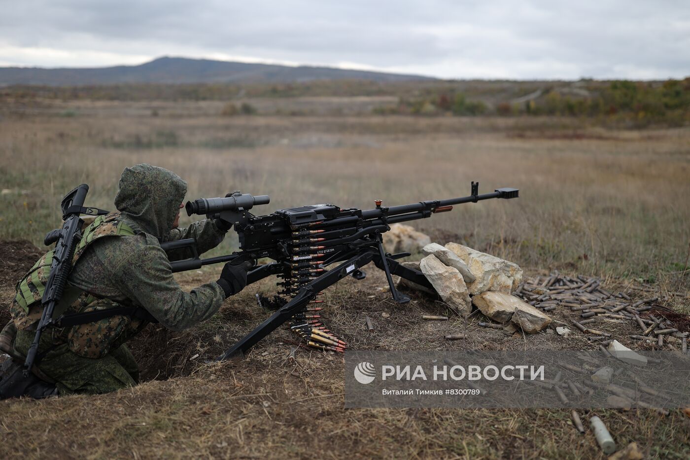 Военная подготовка мобилизованных в Краснодарском крае