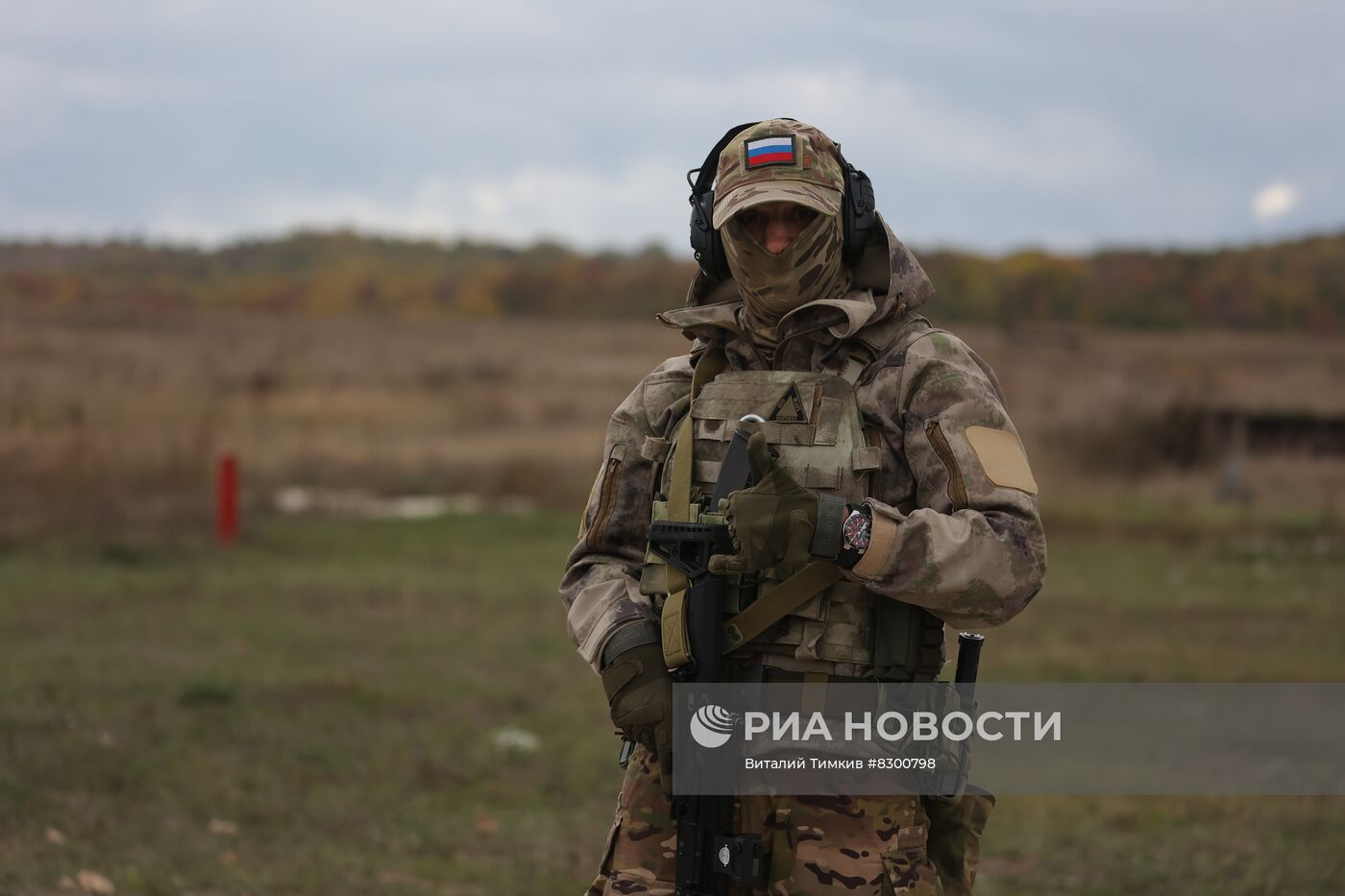 Военная подготовка мобилизованных в Краснодарском крае