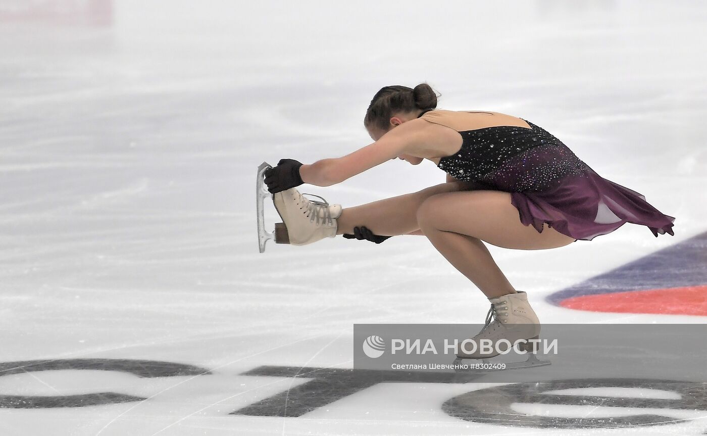 Фигурное катание. Гран-при России. Женщины. Произвольная программа