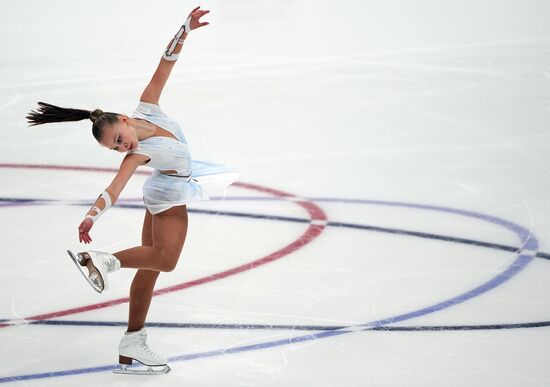 Фигурное катание. Гран-при России. Женщины.  Произвольная программа
