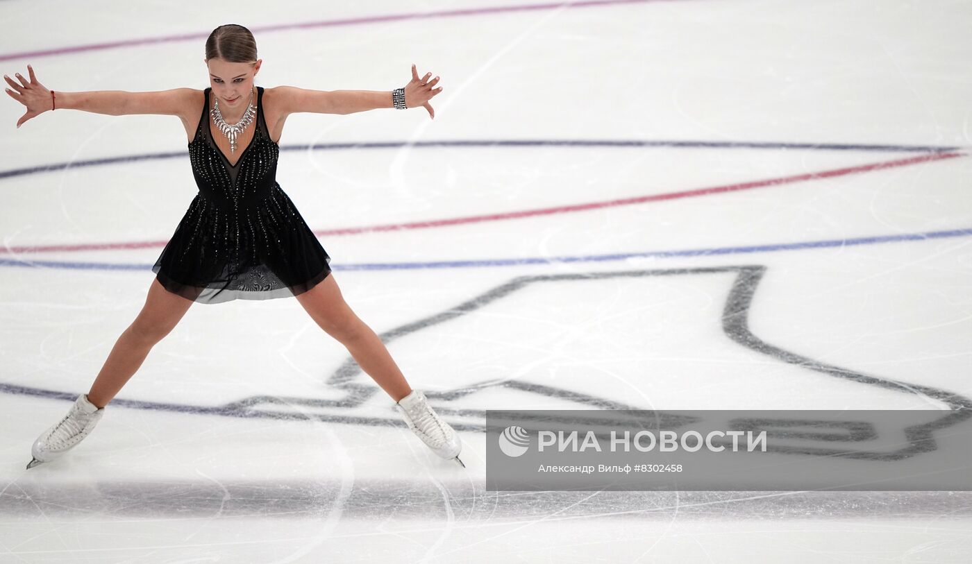 Фигурное катание. Гран-при России. Женщины. Произвольная программа