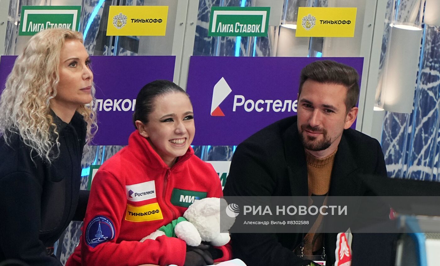 Фигурное катание. Гран-при России. Женщины. Произвольная программа