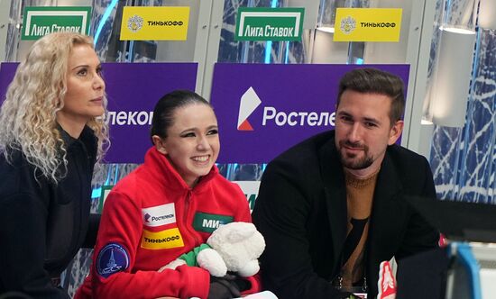 Фигурное катание. Гран-при России. Женщины.  Произвольная программа