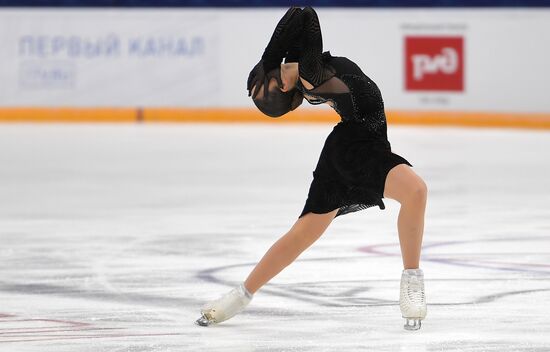 Фигурное катание. Гран-при России. Женщины.  Произвольная программа