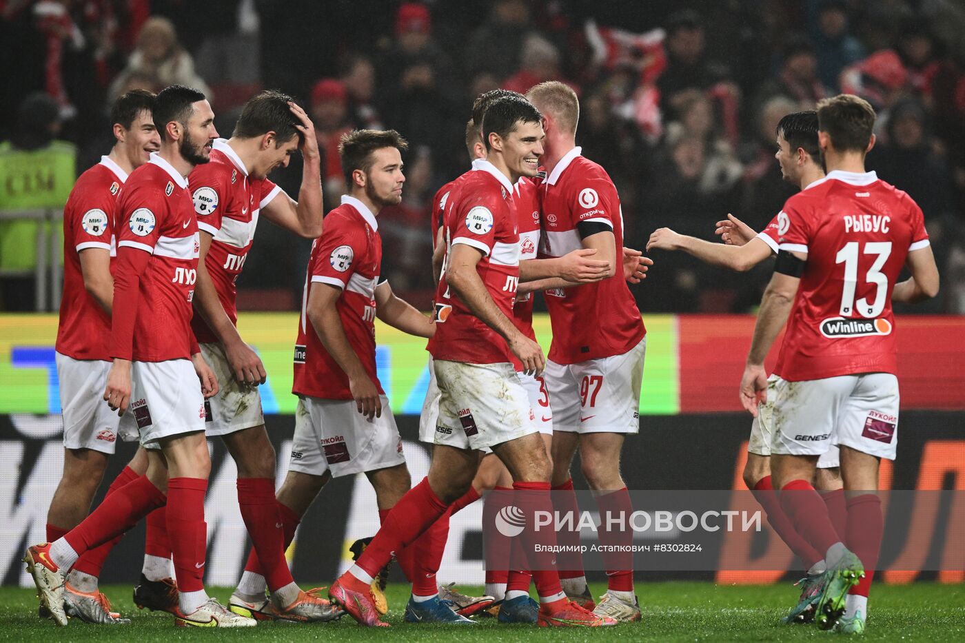 Футбол. РПЛ. Матч "Спартак" - "Химки"