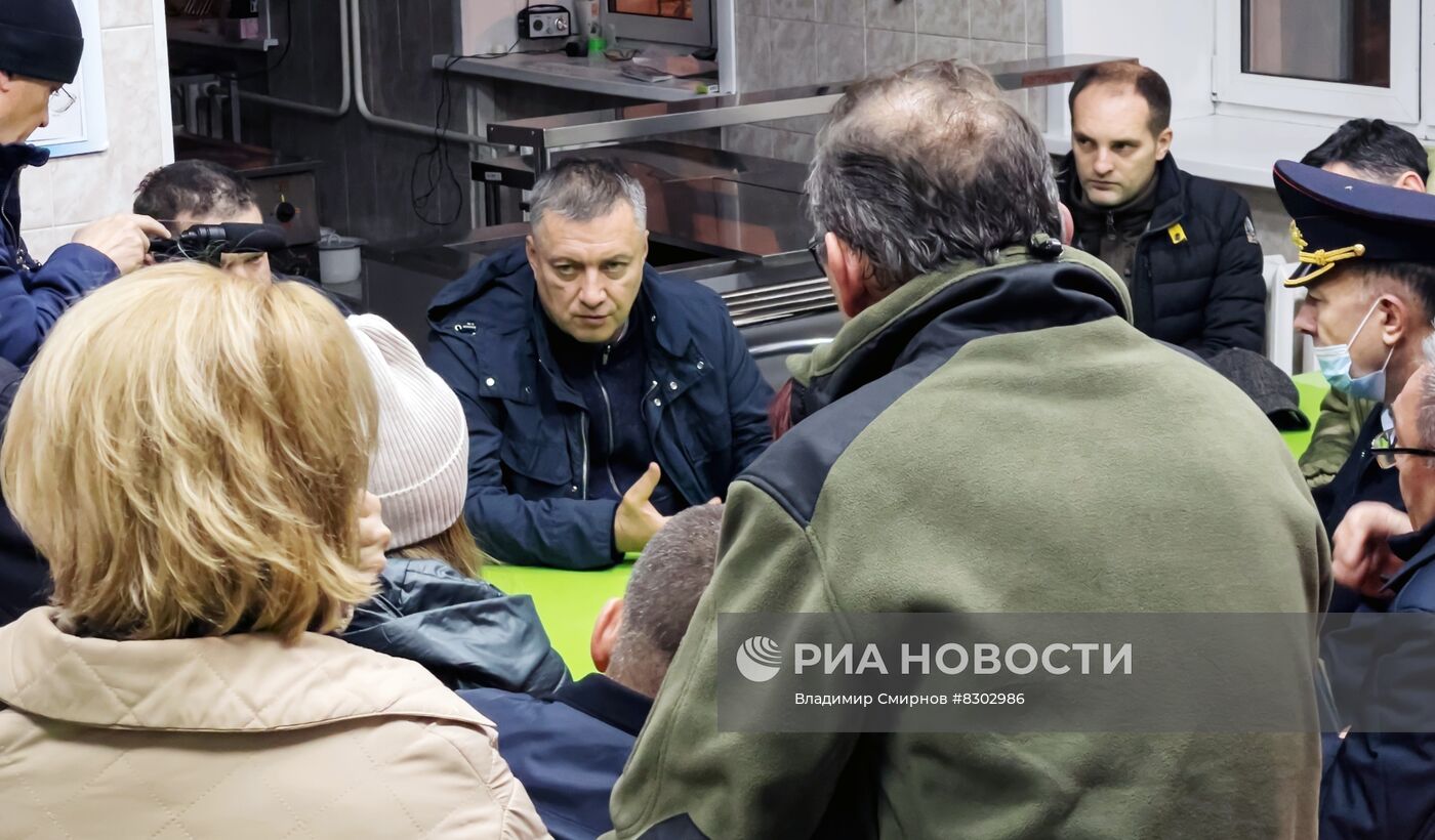 Самолет  Су-30 упал в Иркутске