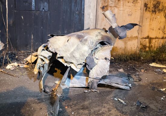 Самолет  Су-30 упал в Иркутске