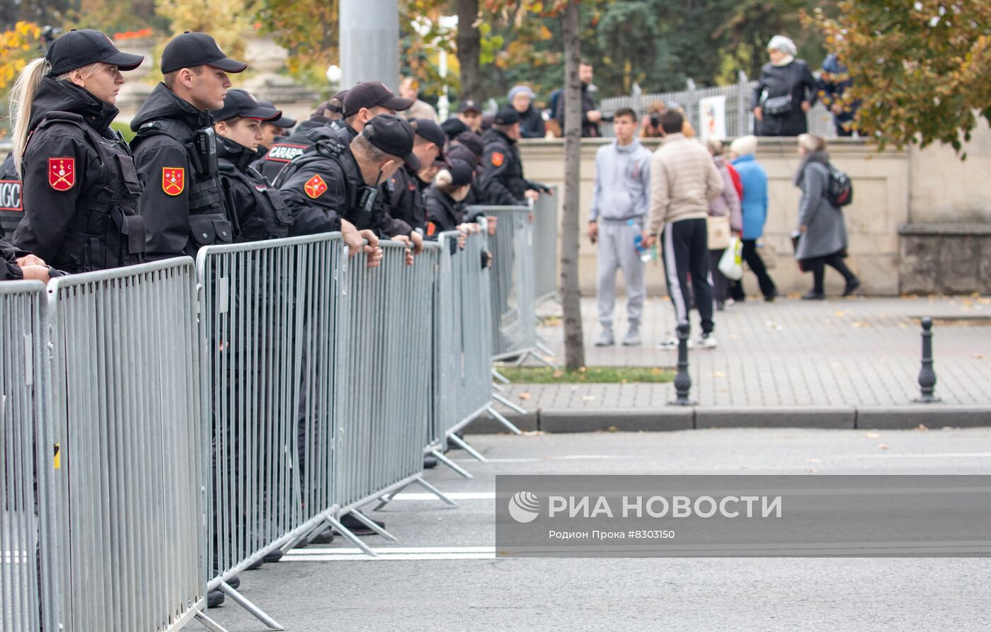 Митинг оппозиции в Кишиневе