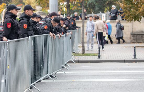 Митинг оппозиции в Кишиневе