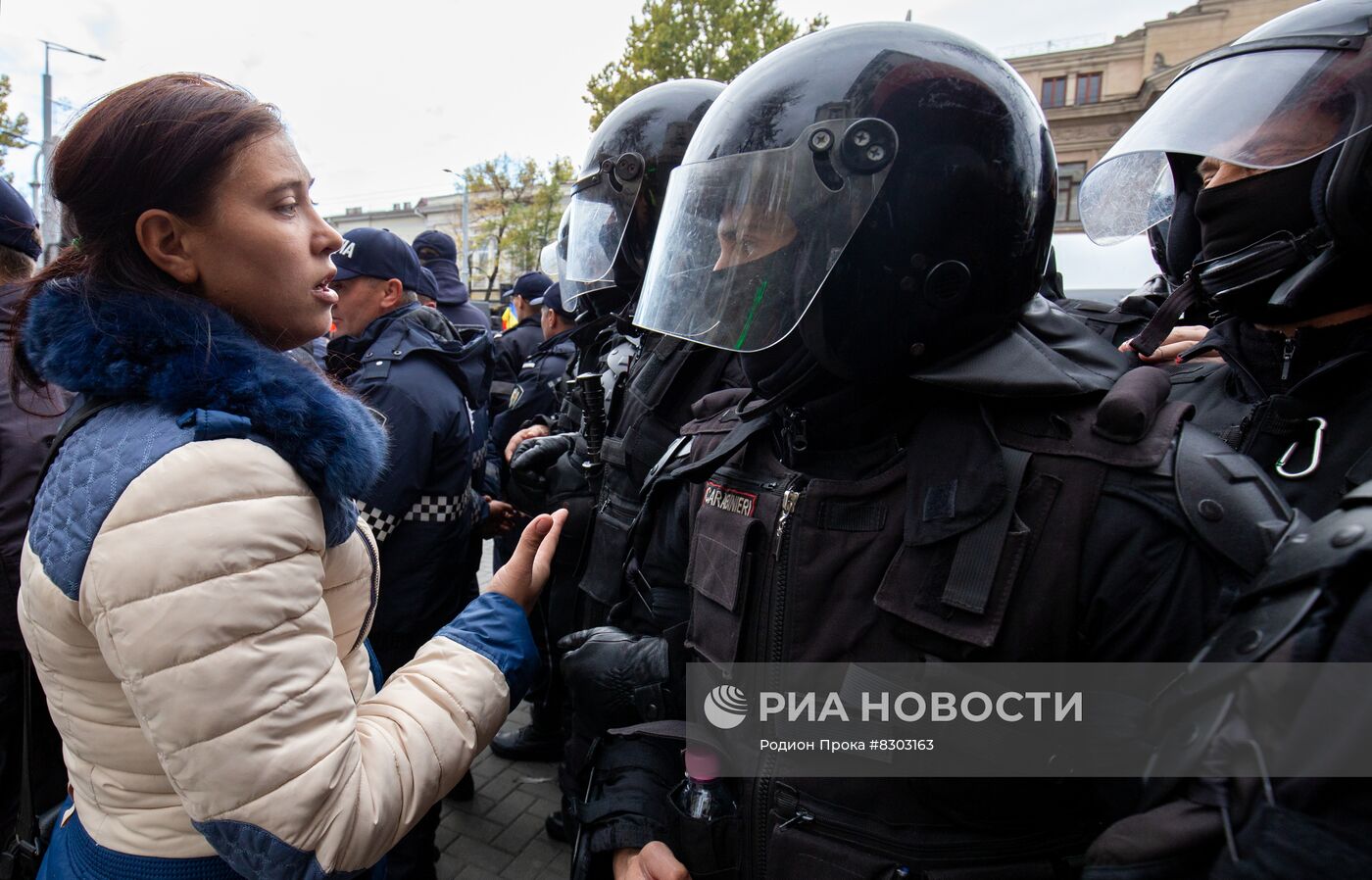 Митинг оппозиции в Кишиневе