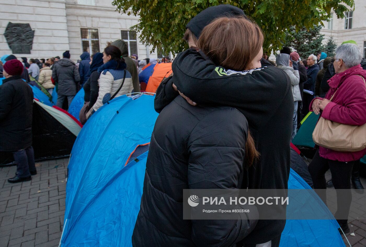 Митинг оппозиции в Кишиневе