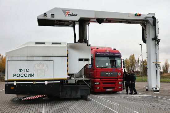 Очереди из грузовиков у российско-литовской таможни