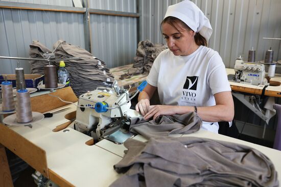 Швейное производство для нужд армии в Краснодаре