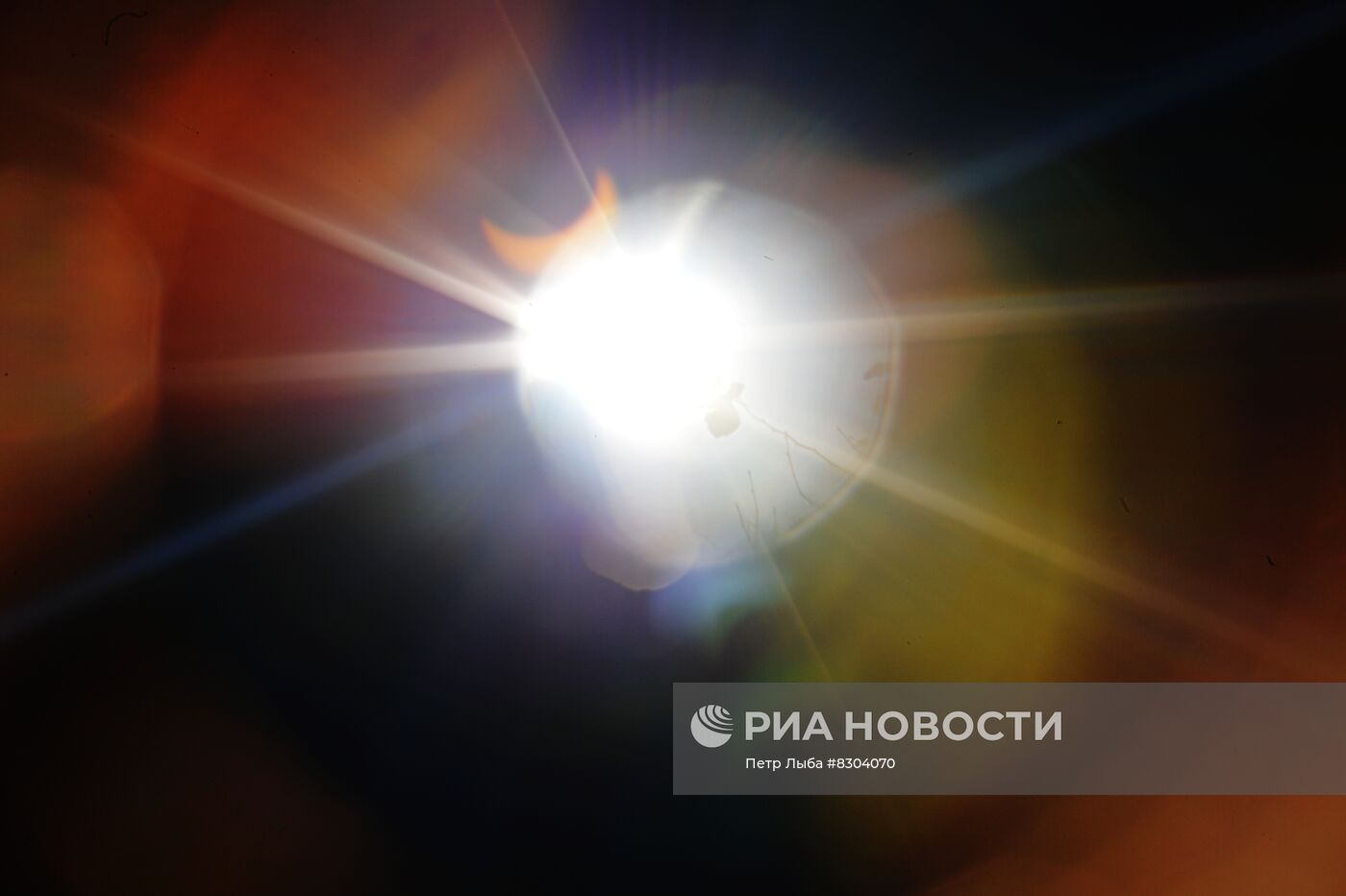 Солнечное затмение в России