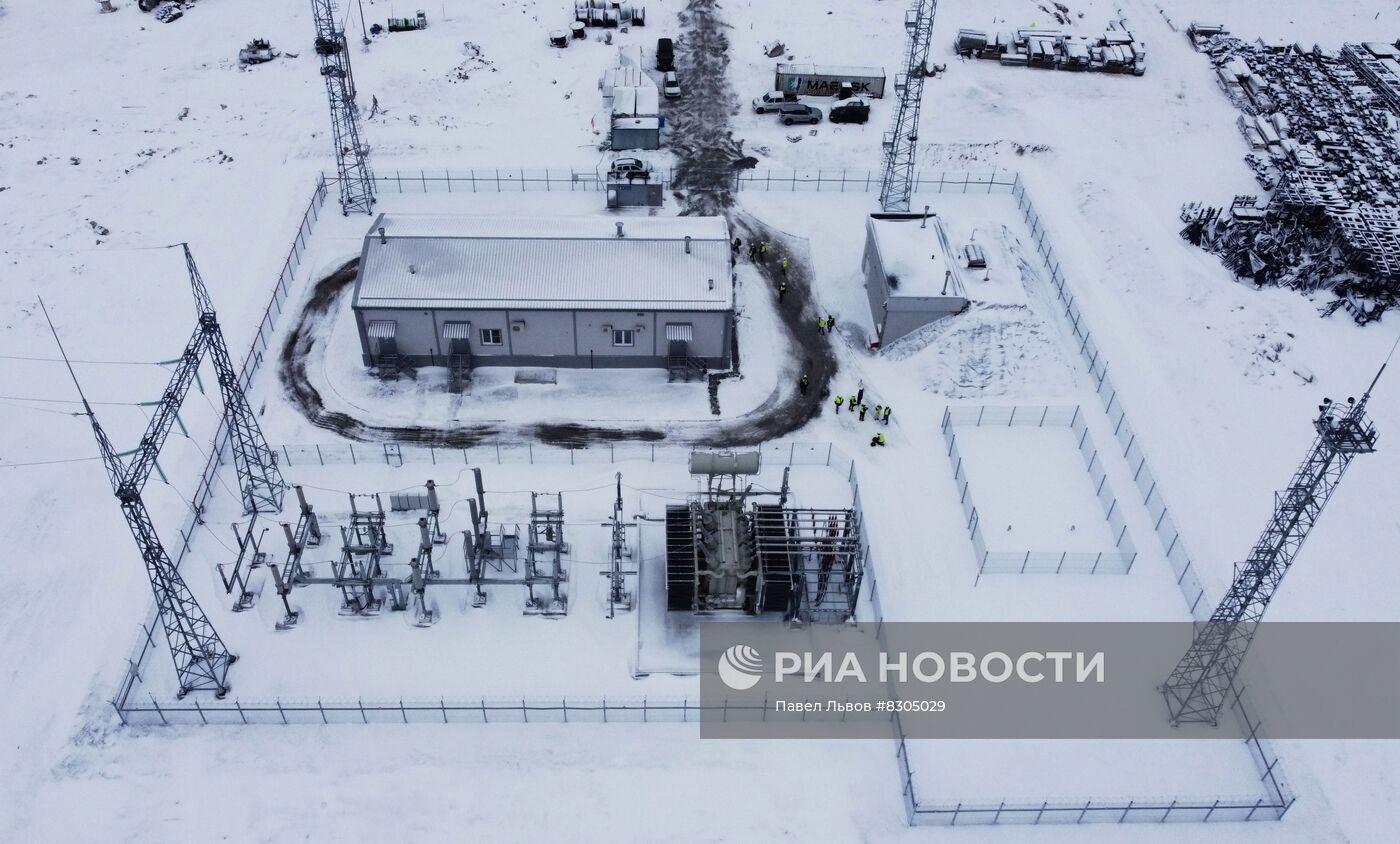 Кольская ВЭС в Мурманской области