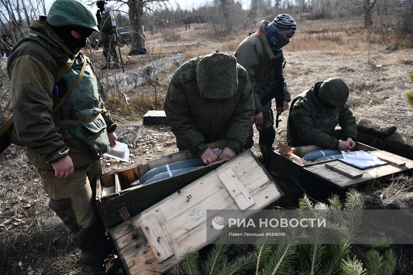 Военная подготовка мобилизованных в Свердловской области