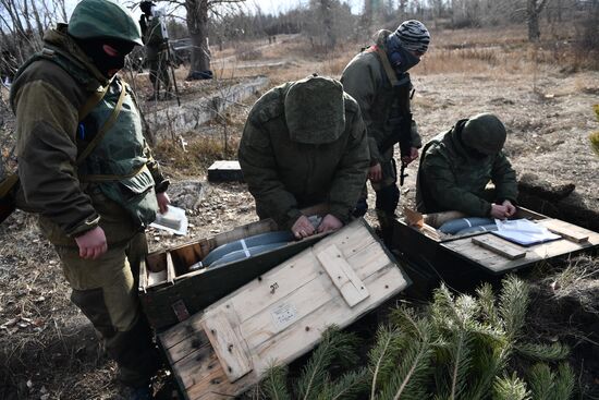 Военная подготовка мобилизованных в Свердловской области