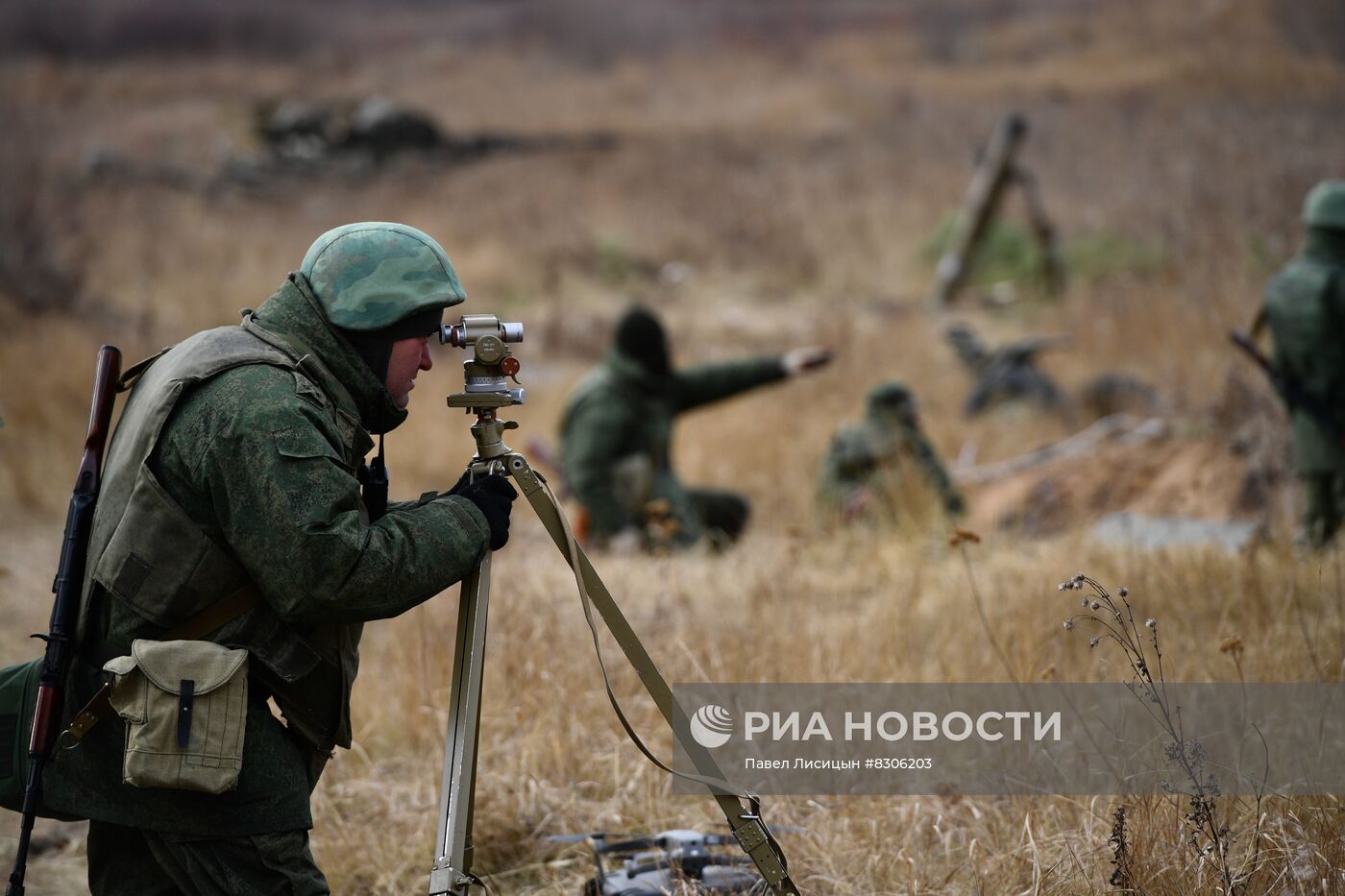 Военная подготовка мобилизованных в Свердловской области