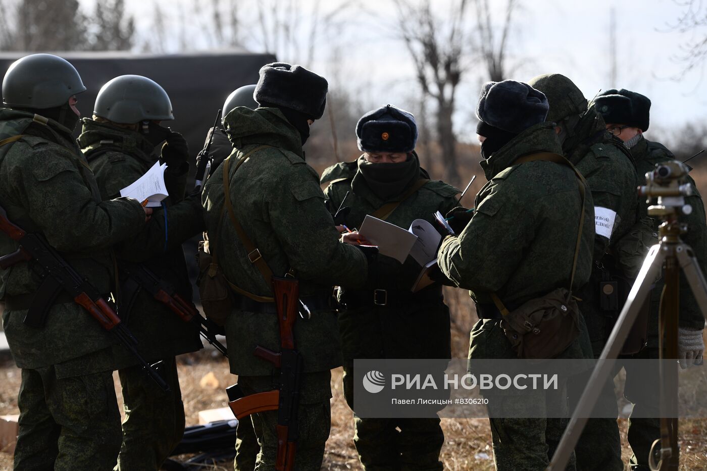 Военная подготовка мобилизованных в Свердловской области