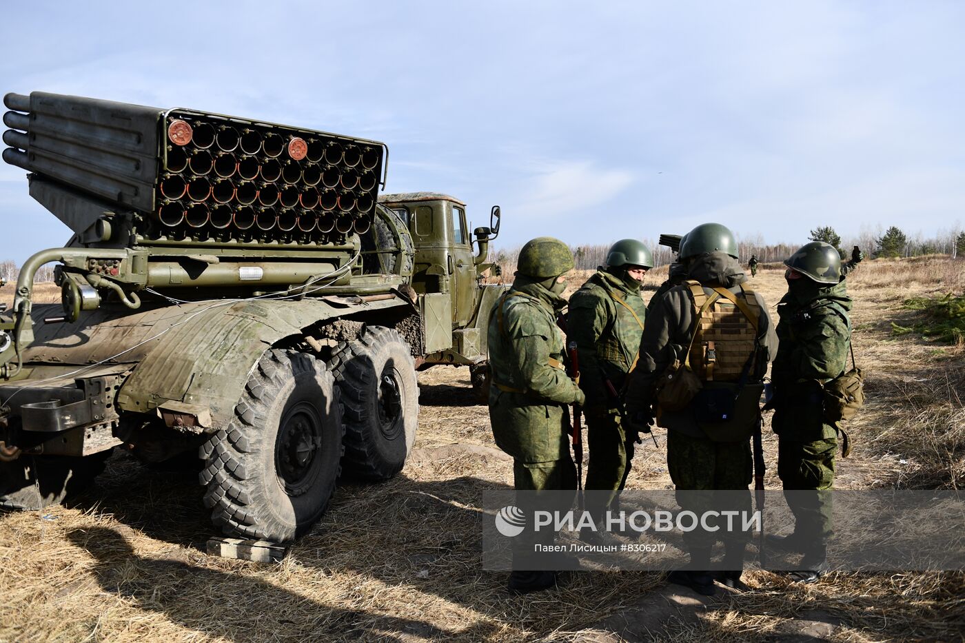 Военная подготовка мобилизованных в Свердловской области