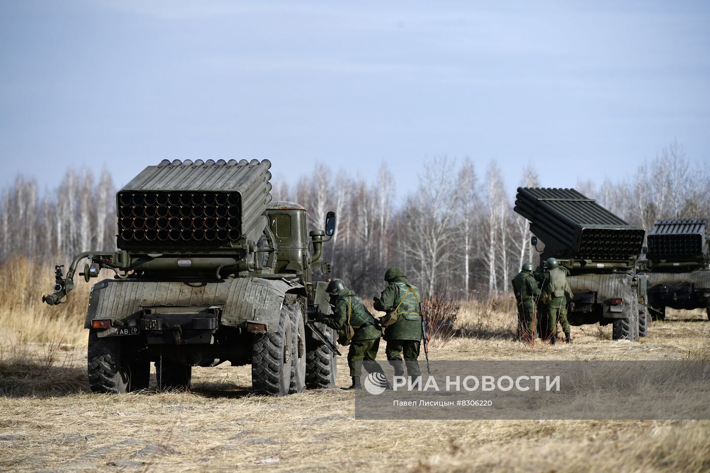 Военная подготовка мобилизованных в Свердловской области