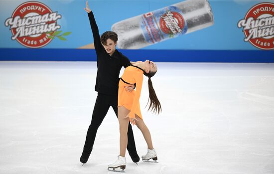 Фигурное катание. Гран-при России. Танцы на льду. Ритмический танец