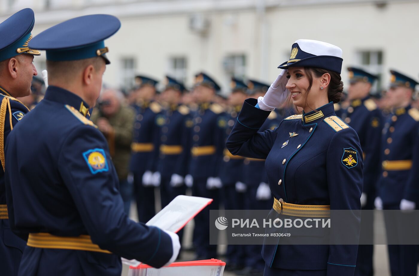 Выпуск в Краснодарском высшем военном авиационном училище
