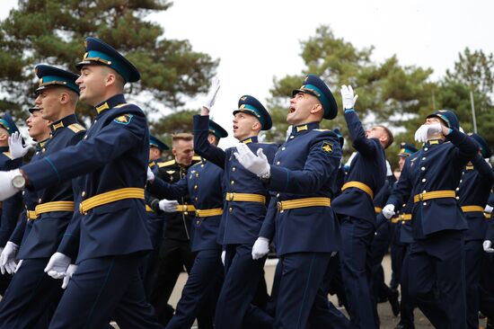 Выпуск в Краснодарском высшем военном авиационном училище