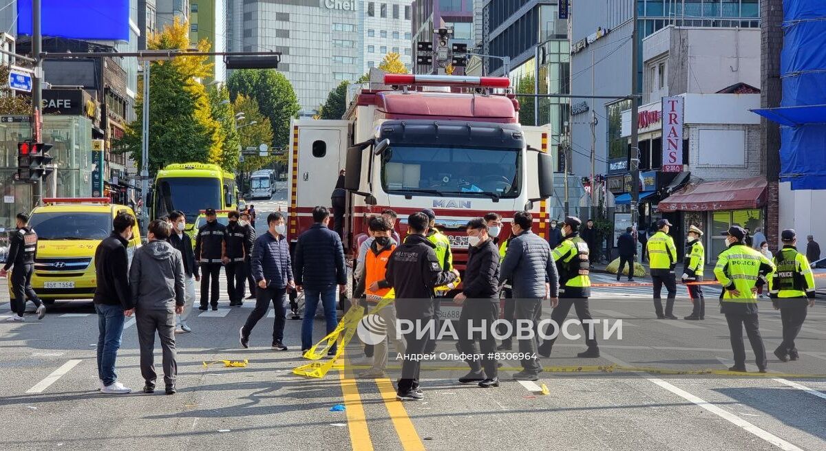 В Южной Корее объявлен общенациональный траур в связи с давкой в Сеуле