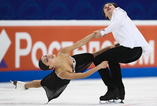 Фигурное катание. Гран-при России. Танцы на льду. Произвольная программа