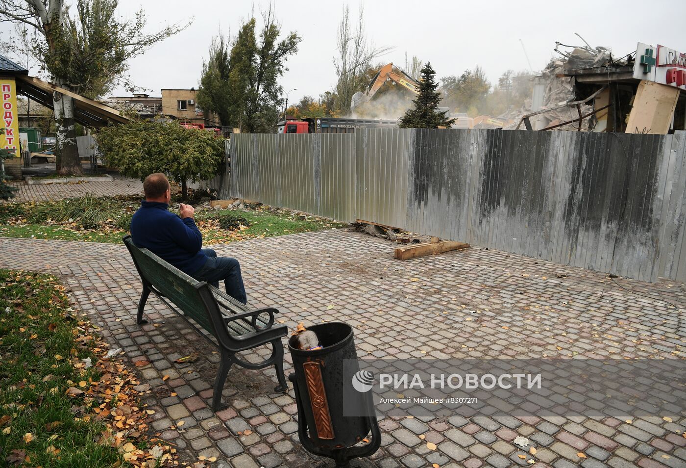 Пострадавший от обстрела дом в Мариуполе подлежит сносу